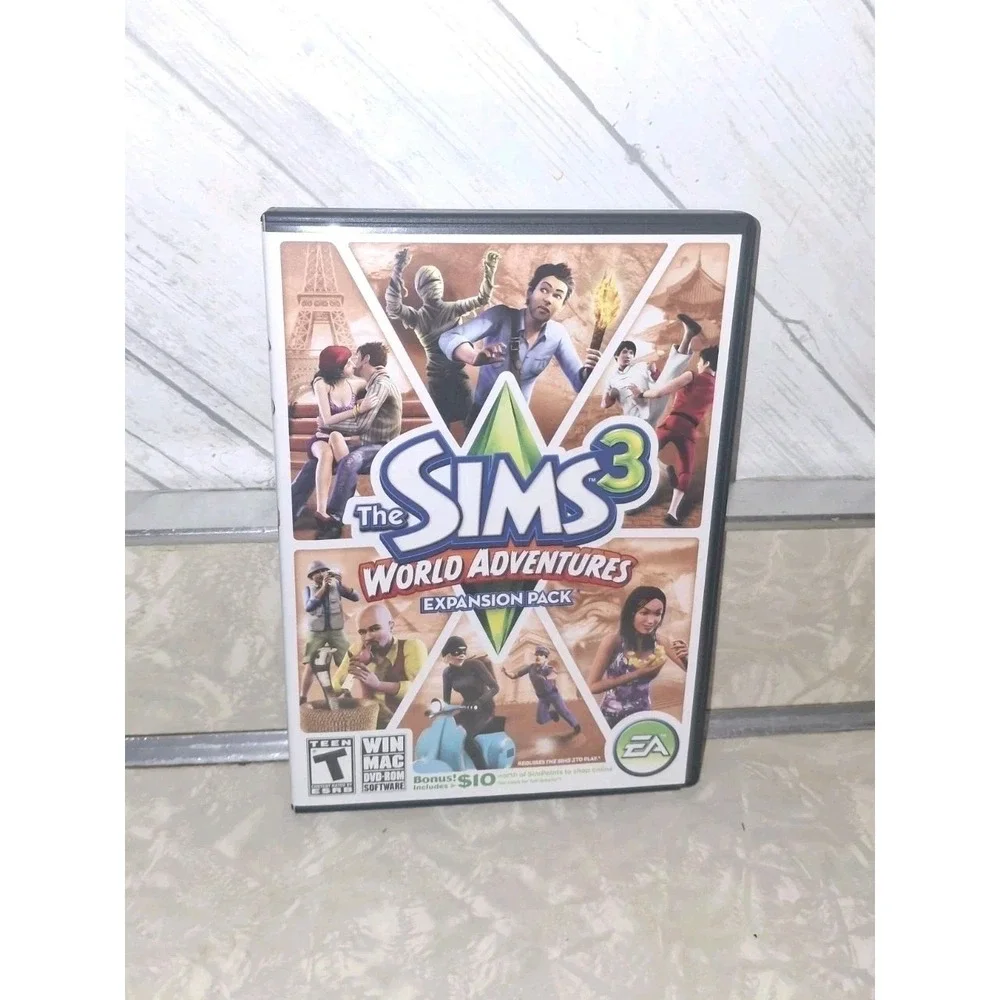 The Sims 3 World Adventures PC Game Complete 2009 Expansion Pack